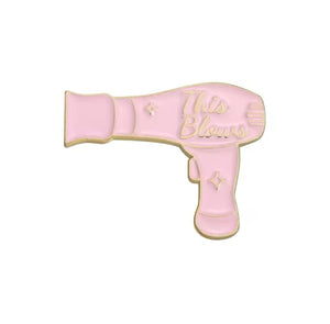 This Blows/ Blowdryer Enamel Pin