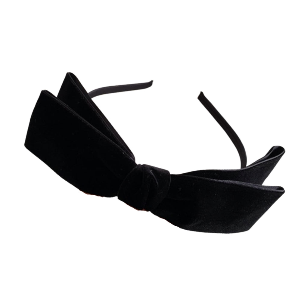 
            
                Load image into Gallery viewer, Velvet Bow Headband (Thin Band)
            
        