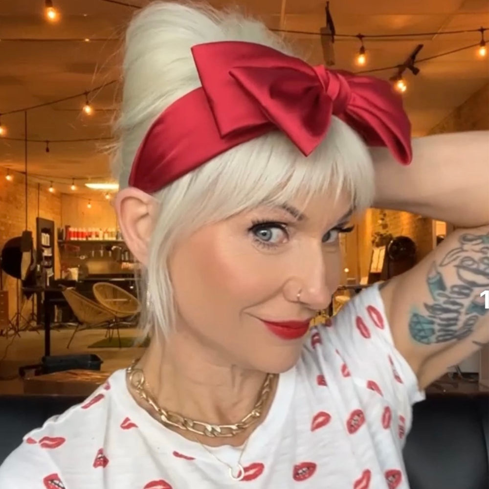 
            
                Load image into Gallery viewer, The Ultimate Red Bow Headband
            
        