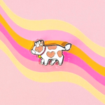 Cute Cow Enamel Pin