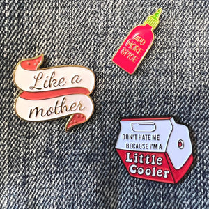 
            
                Load image into Gallery viewer, Like A Mother Enamel Pin
            
        